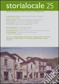 Storia locale. Quaderni pistoiesi di cultura moderna e contemporanea. Vol. 25 libro