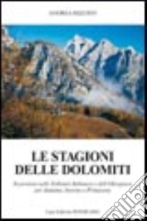 Le stagioni delle Dolomiti. Escursioni nelle Dolomiti bellunesi e dell'Oltrepiave per autunno, inverno e primavera libro di Rizzato Andrea