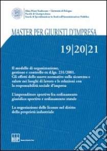 Master per giuristi d'impresa vol. 19-20-21 libro di Casadei A. (cur.); Bottari C. (cur.); Musso A. (cur.)