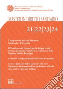 Master in diritto sanitario vol. 21-22-23-24 libro