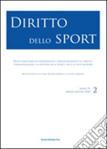 Diritto dello sport (2010). Vol. 2 libro