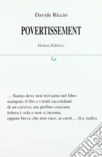 Povertissement libro di Riccio Davide