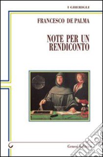 Note per un rendiconto libro di De Palma Francesco