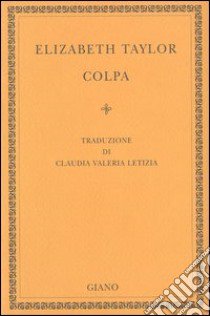 La colpa libro di Taylor Elizabeth