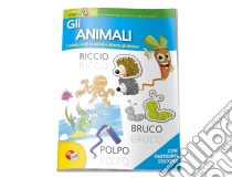 Gli animali. 3-6 anni. Con adesivi. Ediz. illustrata libro