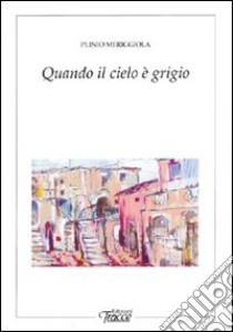 Quando il cielo è grigio libro di Meriggiola Plinio