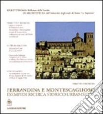 Ferrandina e Montescaglioso. Esempi di ricerca storico-urbanistica in Basilicata libro di Torresi; Noccioli; Cotti Alessandro