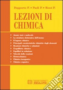 Lezioni di chimica libro di Dapporto Paolo; Paoli Paola; Rossi Patrizia