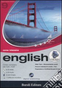 English. Corso completo per tutti i livelli. Corso intensivo. 3 CD Audio e 6 CD-ROM libro