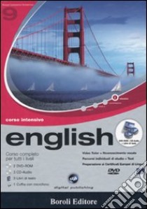 English. Corso completo per tutti i liveli. Corso intensivo. 3 CD Audio e 2 DVD-ROM libro