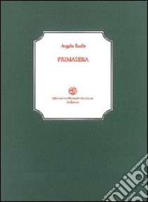 Primasera libro di Barile Angelo