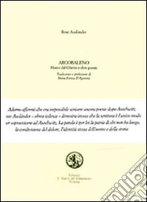 Arcobaleno. Motivi dal ghetto e altri. Testo tedesco a fronte libro di Ausländer Rose