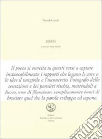 Simùn libro di Cattafi Bartolo; Ramat S. (cur.)