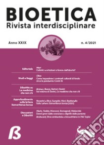 Bioetica. Rivista interdisciplinare (2021). Vol. 4 libro