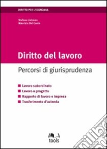 Diritto del lavoro. Percorsi di giurisprudenza libro di Liebmann Stefano; Del Conte Maurizio