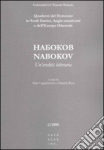 Nabokov. Un'eredità letteraria libro di Cagidemetrio A. (cur.); Rizzi D. (cur.)