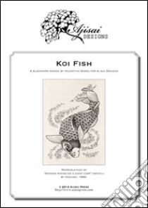 Koi fish. A blackwork design libro di Sardu Valentina