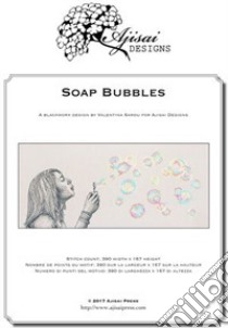 Soap bubbles. A blackwork design. Ediz. italiana, inglese francese libro di Sardu Valentina