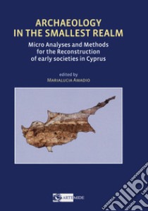 Archaeology in the smallest realm micro analyses and methods for the reconstruction of early societies in Cyprus libro di Amadio M. (cur.)