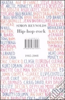 Hip-hop-rock 1985-2008 libro di Reynolds Simon