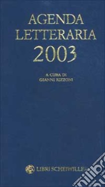 Agenda letteraria 2003 libro