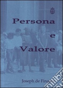 Persona e valore libro di Finance Joseph de