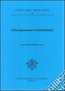 L'Enseignement d'Aménémopé libro di Laisney Vincent P.-M.