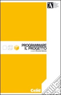 Programmare il progetto libro di Bedrone R. (cur.)