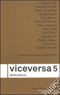 Viceversa. Letteratura. Vol. 5 libro