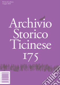 Archivio storico ticinese. Vol. 175 libro