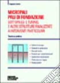 Micropali, pali di fondazione, sottopassi e tunnel e altre strutture finalizzate a interventi particolari libro di Ceroni Eugenio