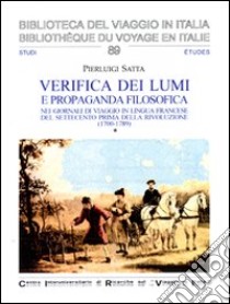 Verifica dei Limi e propaganda filosofica libro di Satta Pierluigi