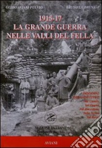 1915-1917 la Grande Guerra nelle valli del Fella libro di La Bruna Bruno; Aviani Fulvio Guido