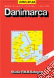 Danimarca. Euro Atlante 1:300.000 libro