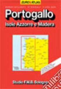 Portogallo. Euro Atlante 1:300.000 libro