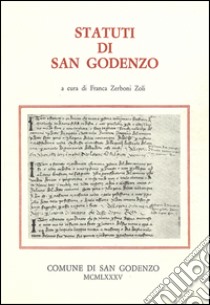 Statuti di San Godenzo (1413-1613) libro di Zerboni Zoli F. (cur.)