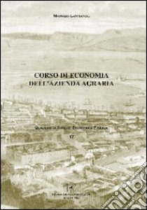 Corso di economia dell'azienda agraria libro di Lanfranchi Maurizio