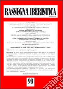 Rassegna iberistica. Vol. 98 libro