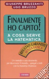 Finalmente ho capito a cosa serve la matematica. Un metodo, un linguaggio e uno strumento per descrivere il mondo, spiegati a tutti con la massima chiarezza libro di Bruzzaniti Giuseppe; Bruzzo Ugo