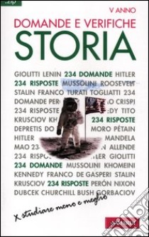 Domande e verifiche. Storia. Ottocento e Novecento libro di Gherner Bruna