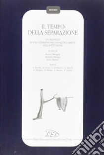 Il tempo della separazione. Un modello di psicoterapia psicoanalitica breve nell'istituzione libro di Mangini Enrico; Marigo Roberto; Marino Luisa