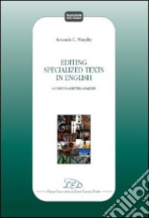 Editing specialized texts in english libro