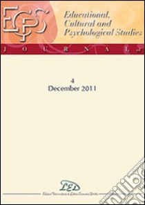 Journal of educational, cultural and psychological studies (ECPS Journal) (2011). Ediz. italiana e inglese. Vol. 4 libro