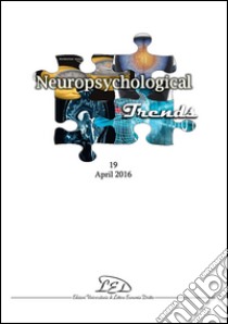 Neuropsychological Trends (2016). Vol. 19 libro