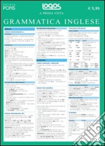 A prima vista grammatica: inglese libro