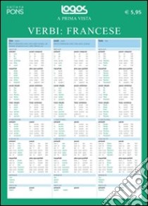 A prima vista verbi: francese libro