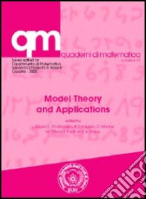 Model theory and applications libro