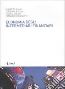 Economia degli intermediari finanziari libro