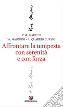 Affrontare la tempesta con serenità e con forza. L'attenzione al sociale e al lavoro nel magistero di Carlo Maria Martini libro di Martini Carlo Maria