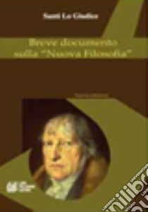 Breve documento sulla «nuova filosofia» libro di Lo Giudice Santi